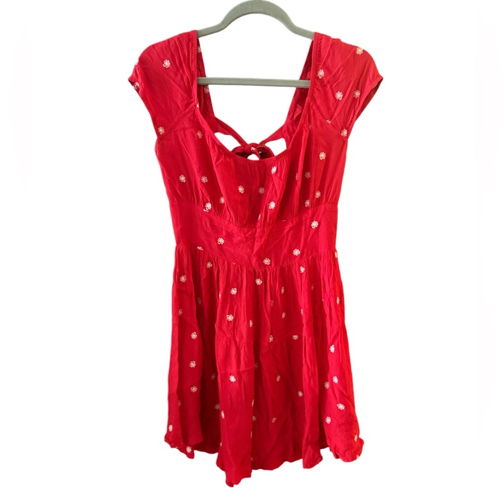 For Love & Lemons Red mini dress